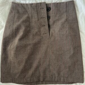 ARITZIA mini skirt plaid